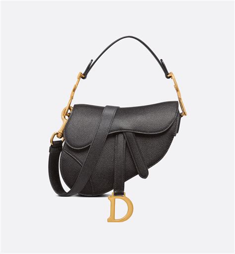 dior womens saddle bag|Dior black leather saddle bag.